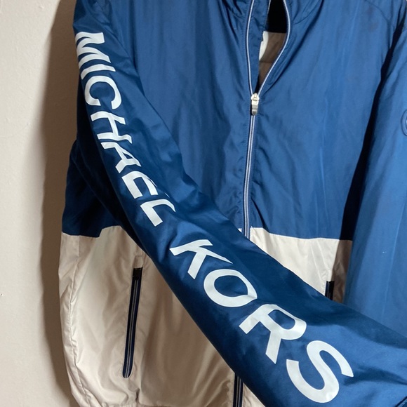Micheal Kors sz S Polyester Fill Lightweight Spell-out Jacket - Picture 2 of 10